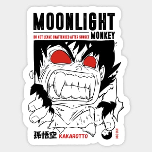 MONKEY KING - MOONLIGHT DANGER Sticker